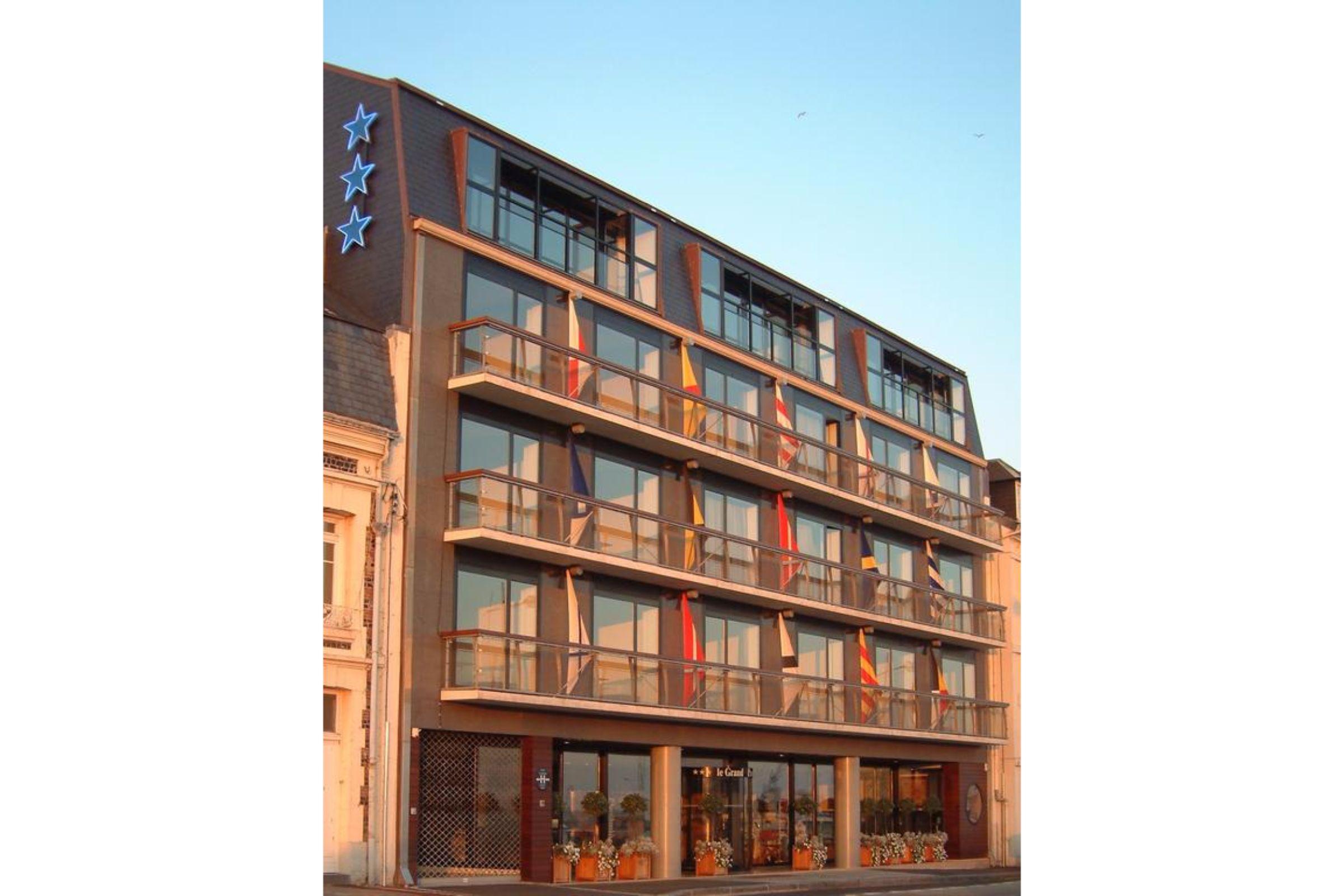 Hotel Le Grand Pavois Fécamp Exteriör bild